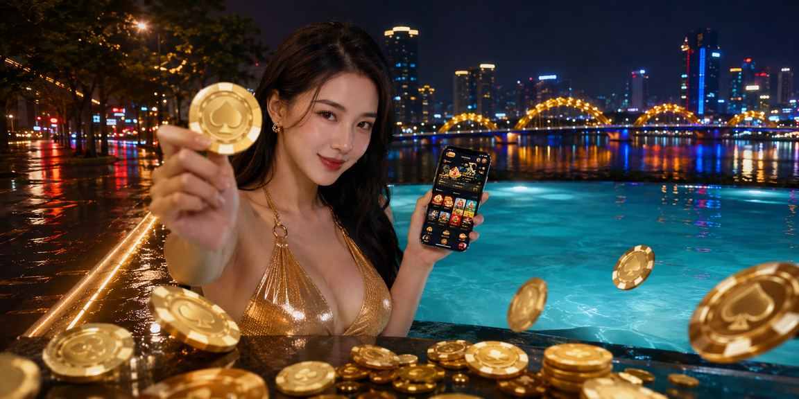 Người dùng tại Đà Nẵng trải nghiệm ứng dụng casino trực tuyến trên điện thoại Android buổi tối