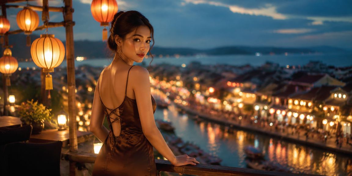Người dùng tại Hội An thưởng thức cà phê và tham gia casino trực tuyến trên điện thoại